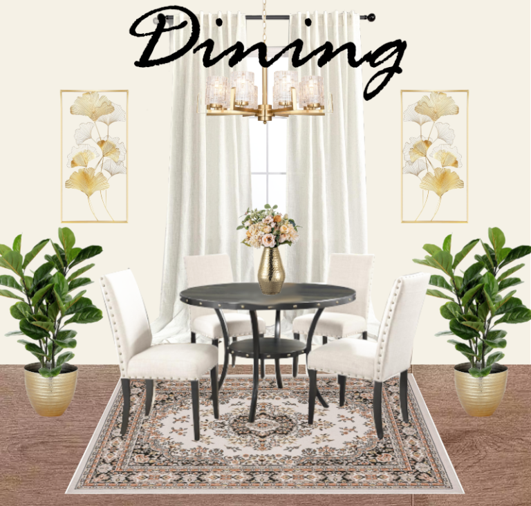 Dining Room Design Board